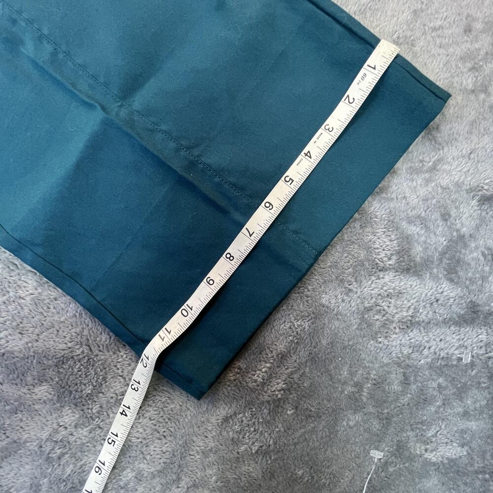 J. Jill Teal Wide Leg Pants with Belt - Picture 7 of 9